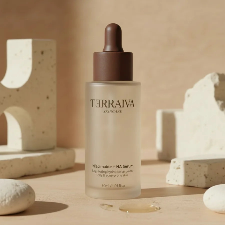 Niacinamide + HA Serum — TERRAIVA